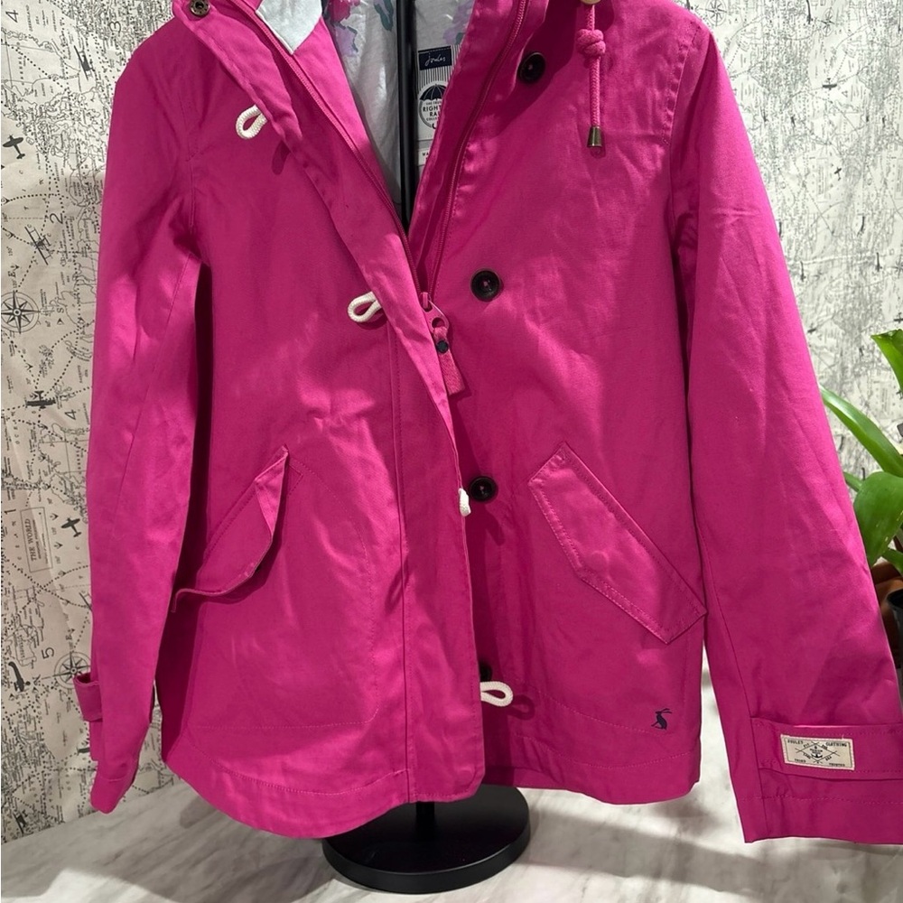 Joules Women's Fuchsia Utility Jacket